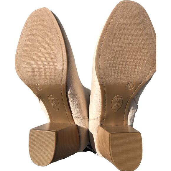 Jessica Cline Aurora Tan Ankle Boots - Women's Size 8.5M - Picture 6 of 13